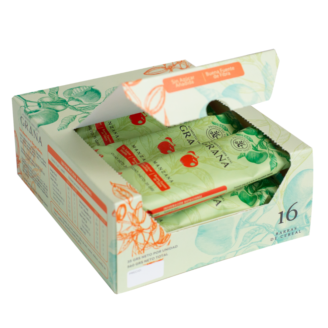 Barra Low Carb Manzana Canela