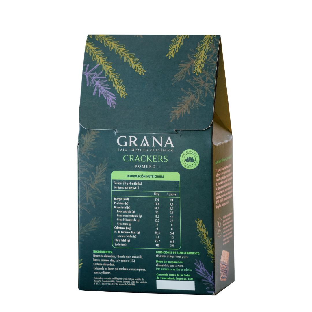Crackers Keto Romero 135 grs