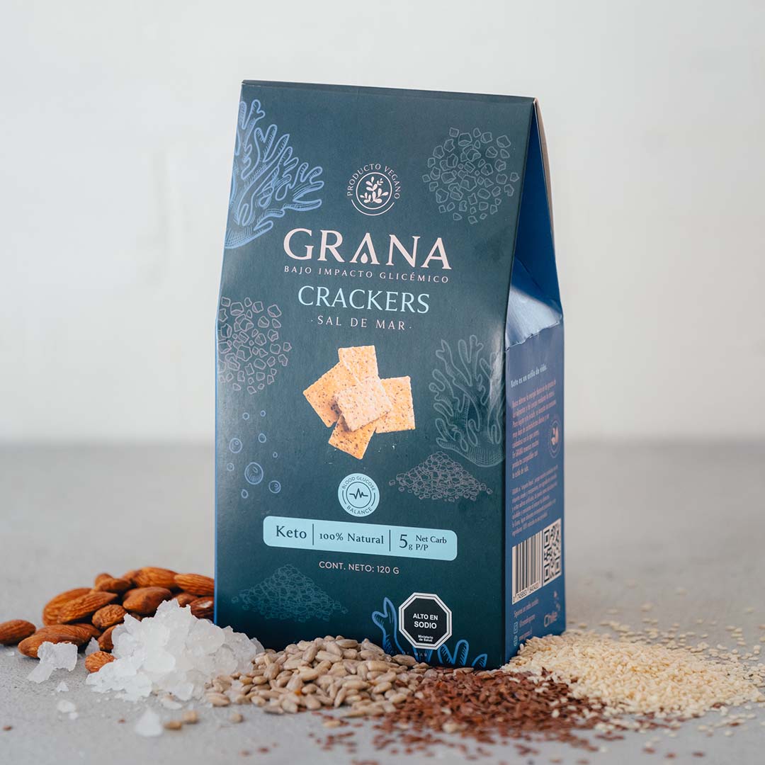 Crackers Keto Sal de Mar