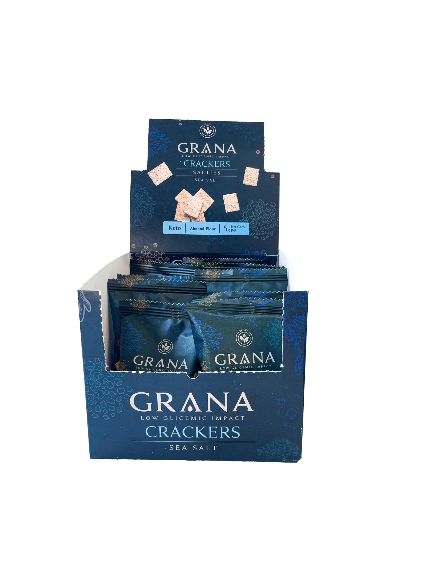 Crackers Keto Sal de Mar