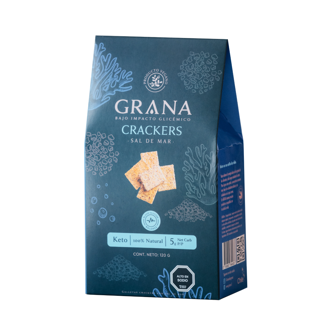 Crackers Keto Sal de Mar