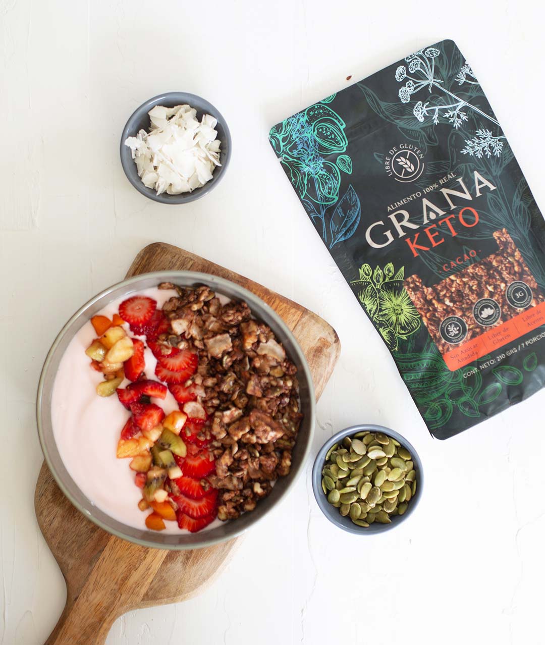 Granola Keto Nuez 210 grs
