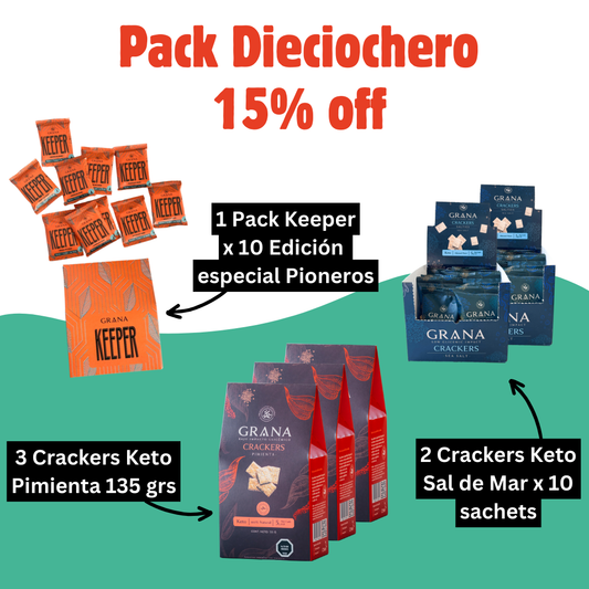 Pack Dieciochero: 6 Productos + Despacho Gratis