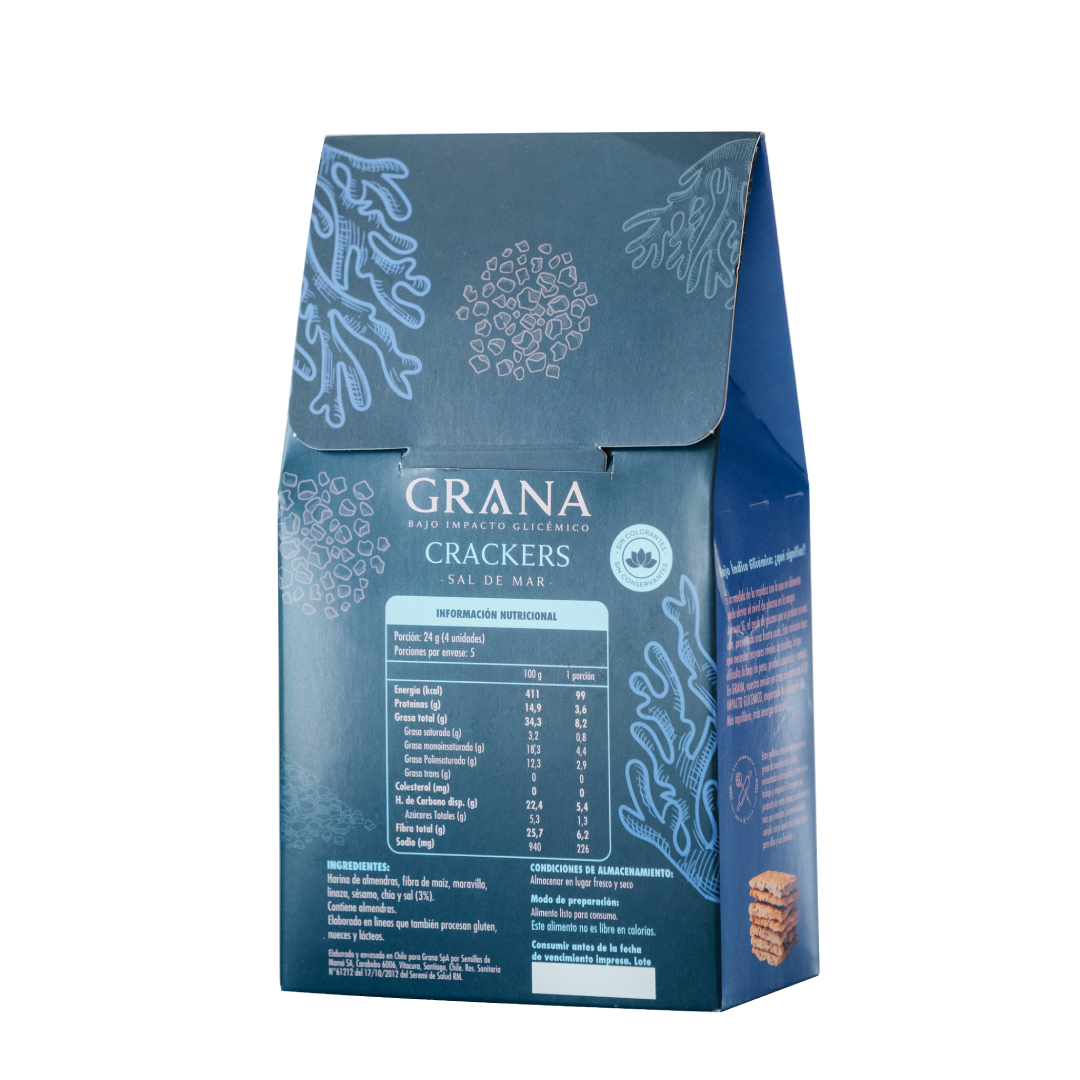 Crackers Keto Sal de Mar