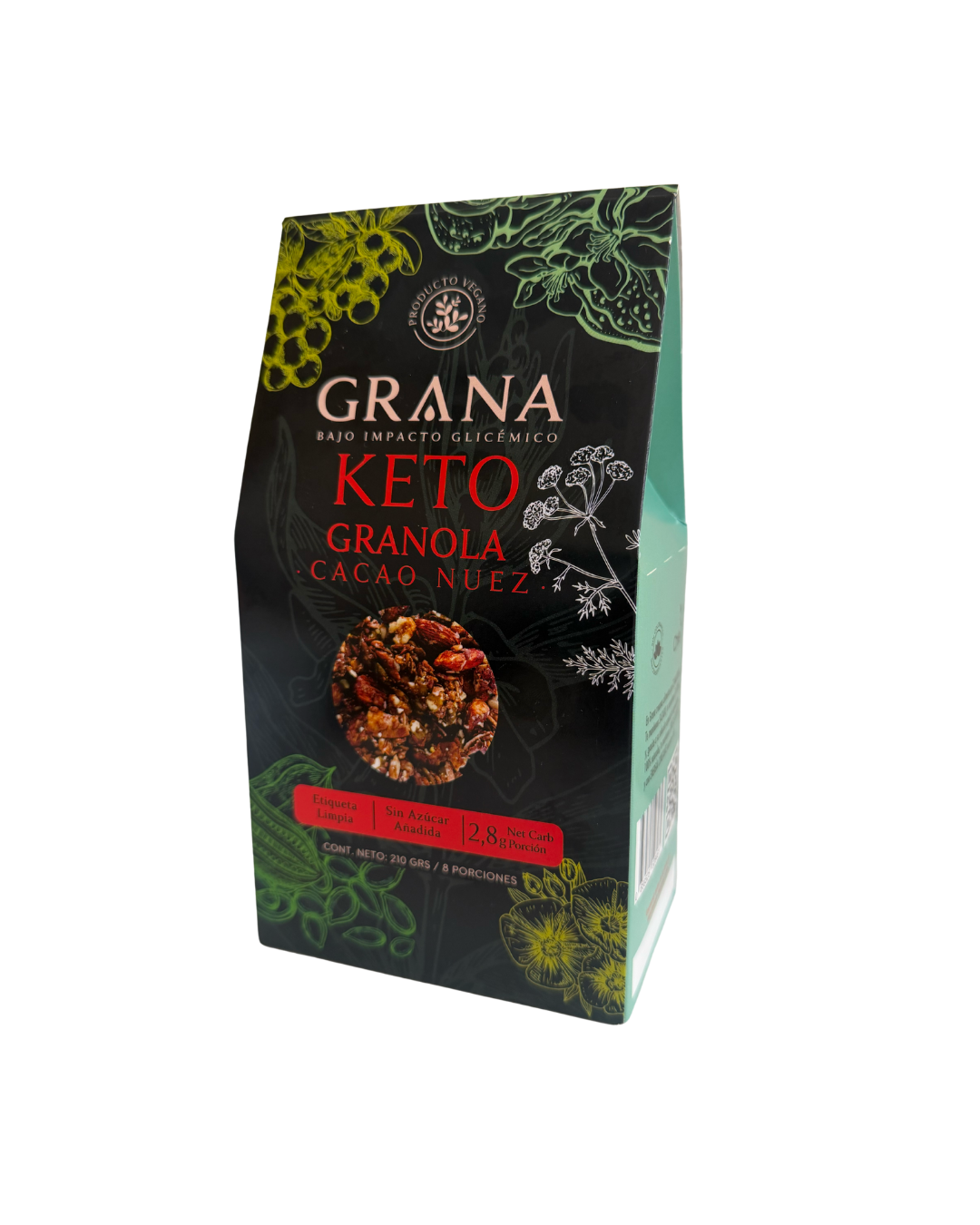 Granola Keto Nuez 210 grs