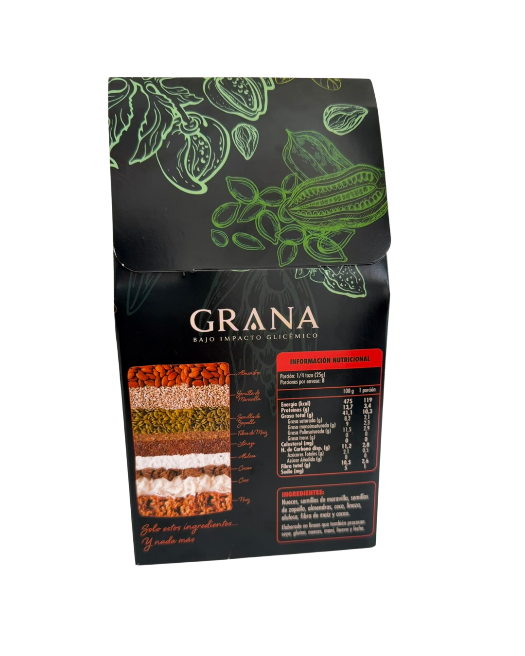 Granola Keto Nuez 210 grs