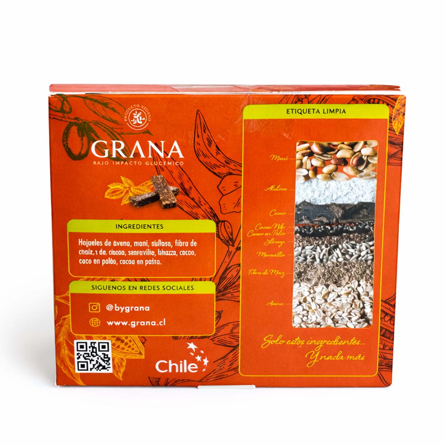Barra Low Carb Cacao Maní