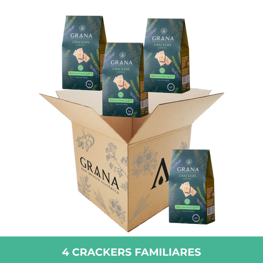 Pack 4 Crackers Keto Romero 135 grs