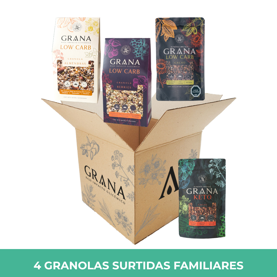 Pack 4 Granolas Surtidas