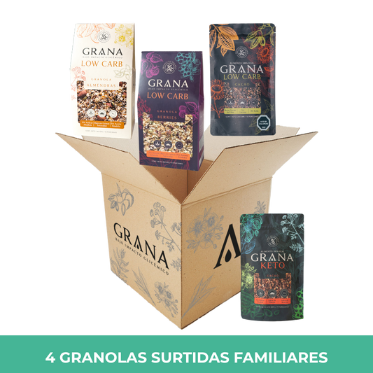 Pack 4 Granolas Surtidas