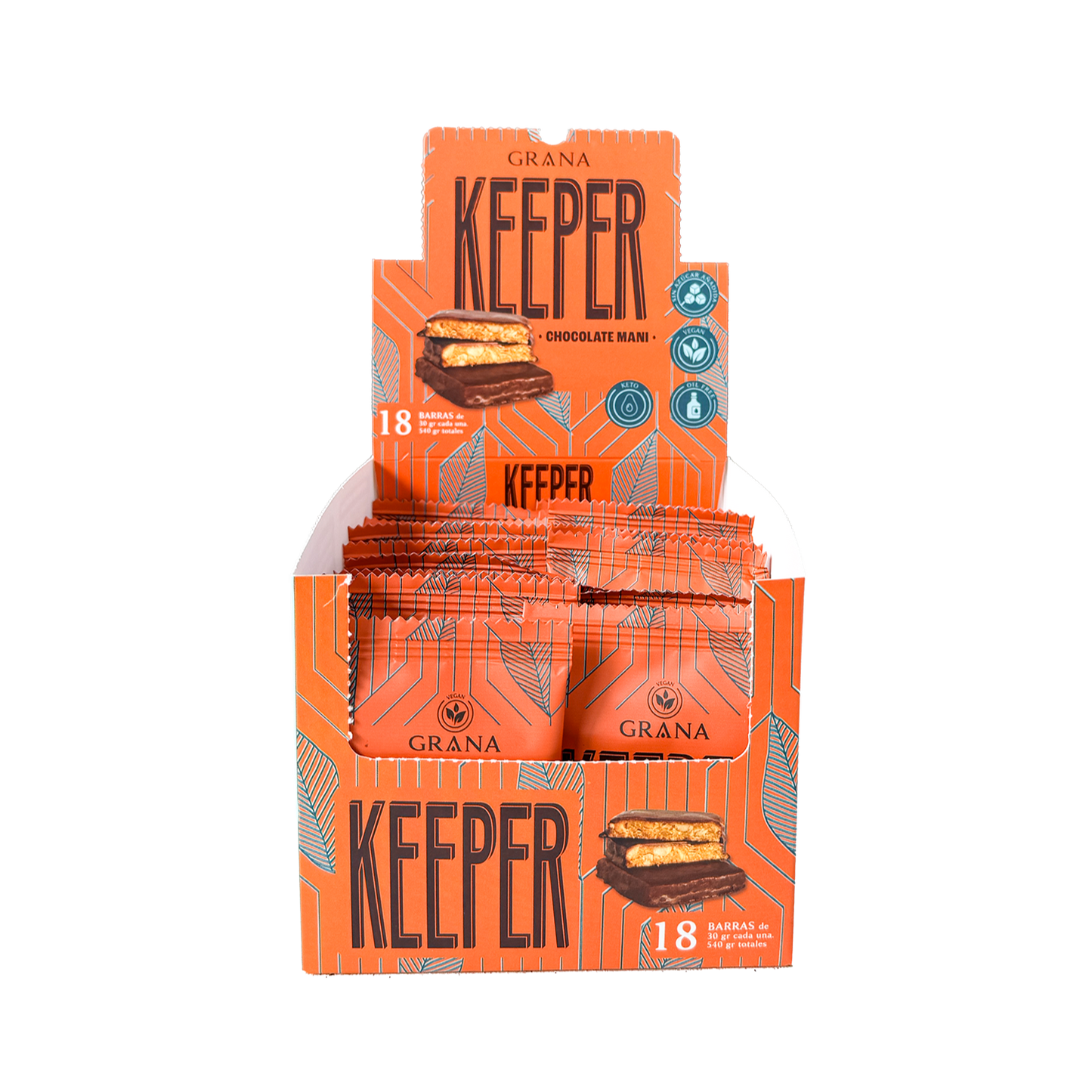 Keeper Chocolate Maní 30 gr