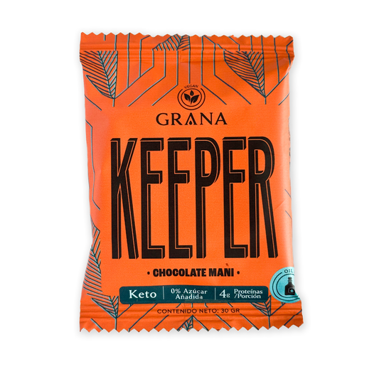 Keeper Chocolate Maní 30 gr