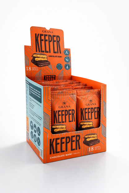 Keeper Chocolate Maní 30 gr