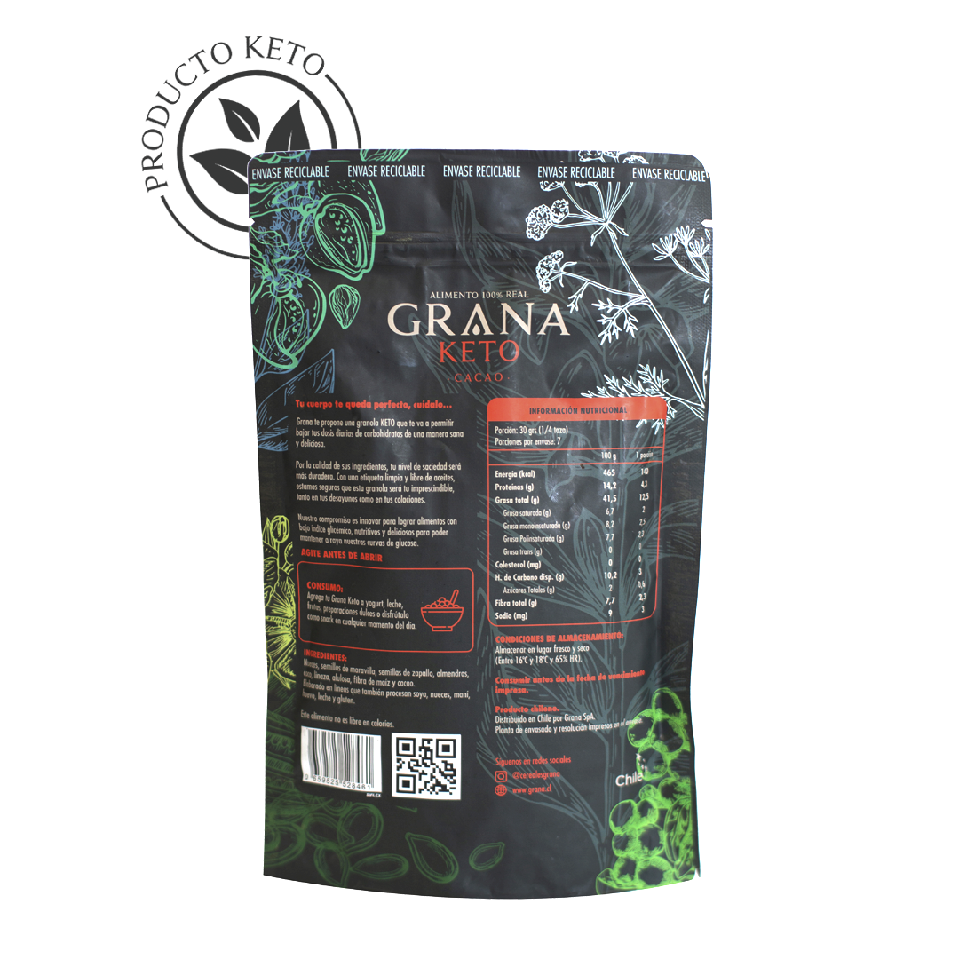 Granola Keto Nuez 210 grs